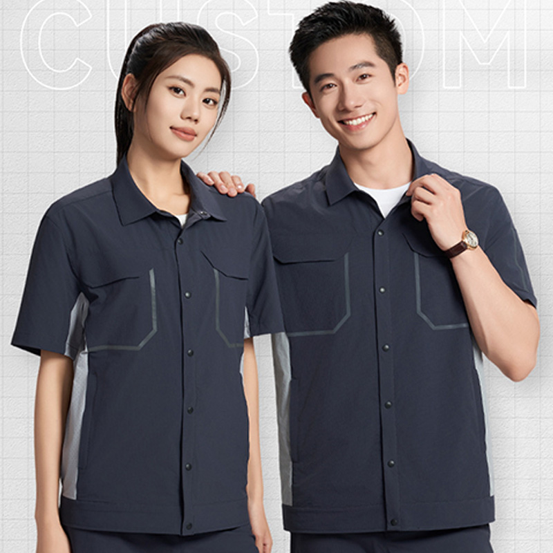 夏装工作服