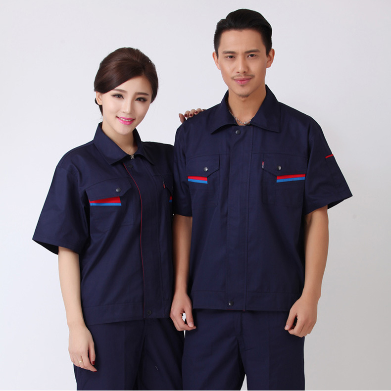夏装工作服