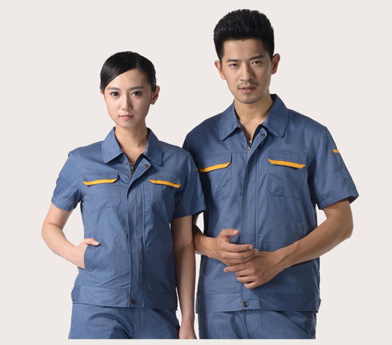 夏装工作服